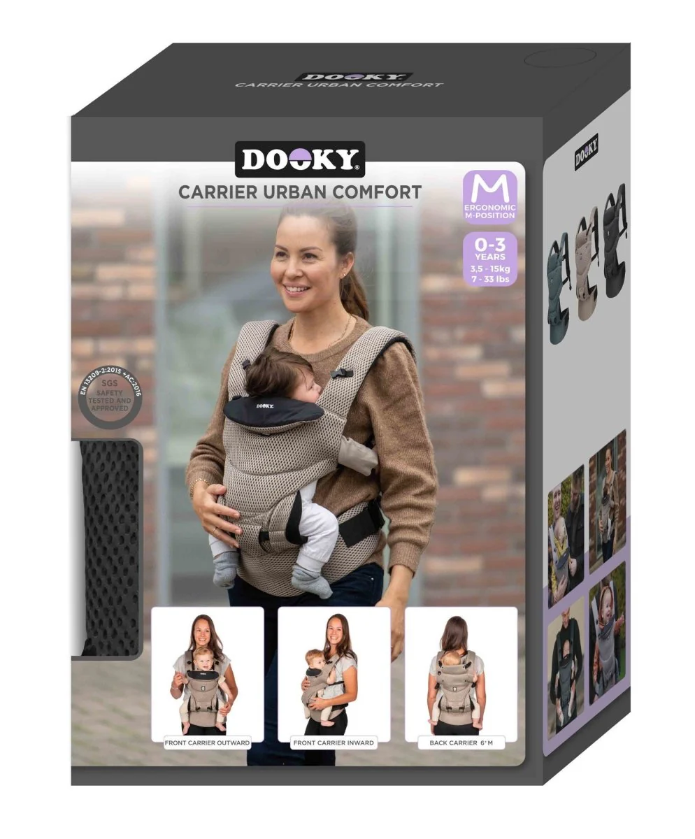 Dooky Draagdoek Urban Black - Image 7