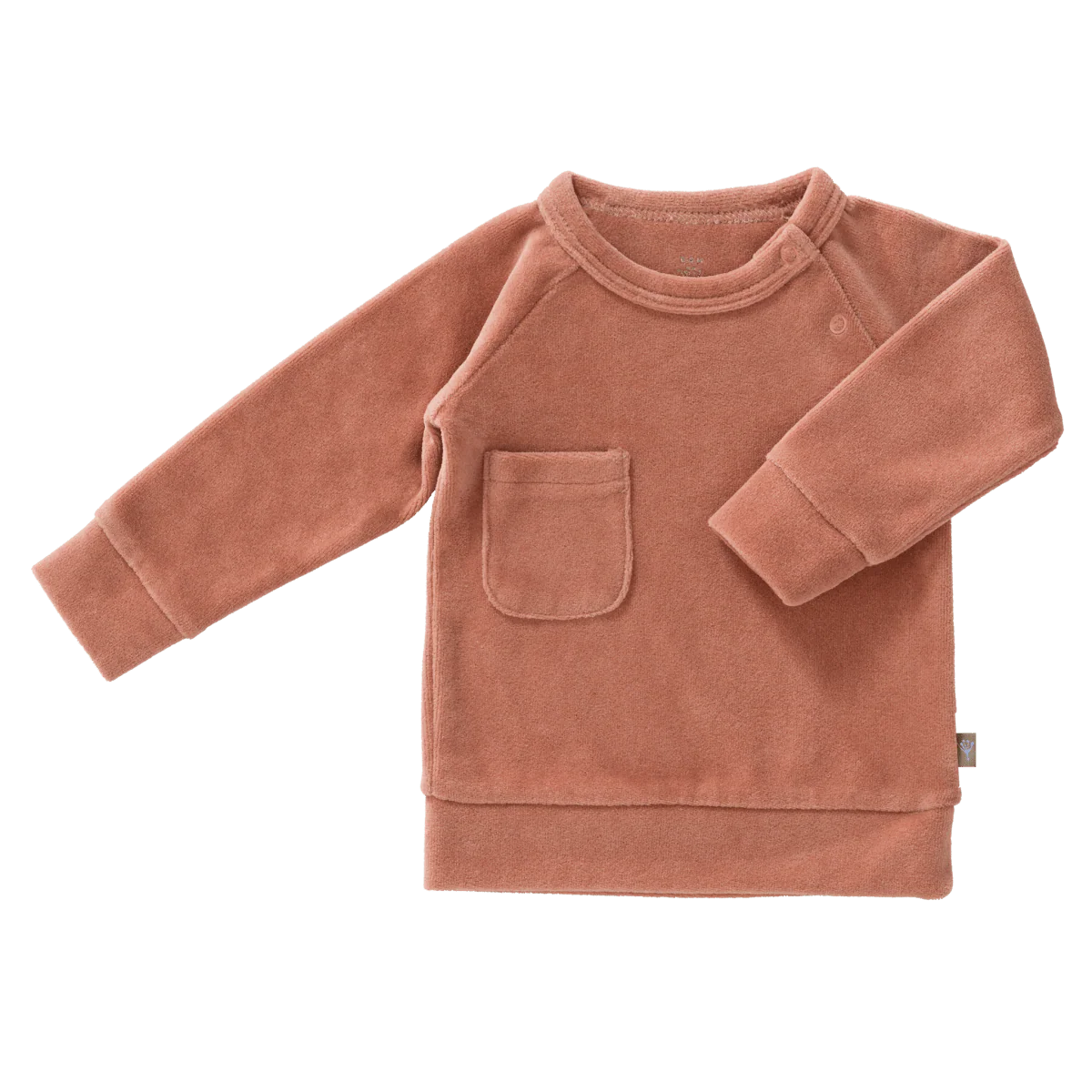 Fresk Baby Sweater Velours Ash Rose