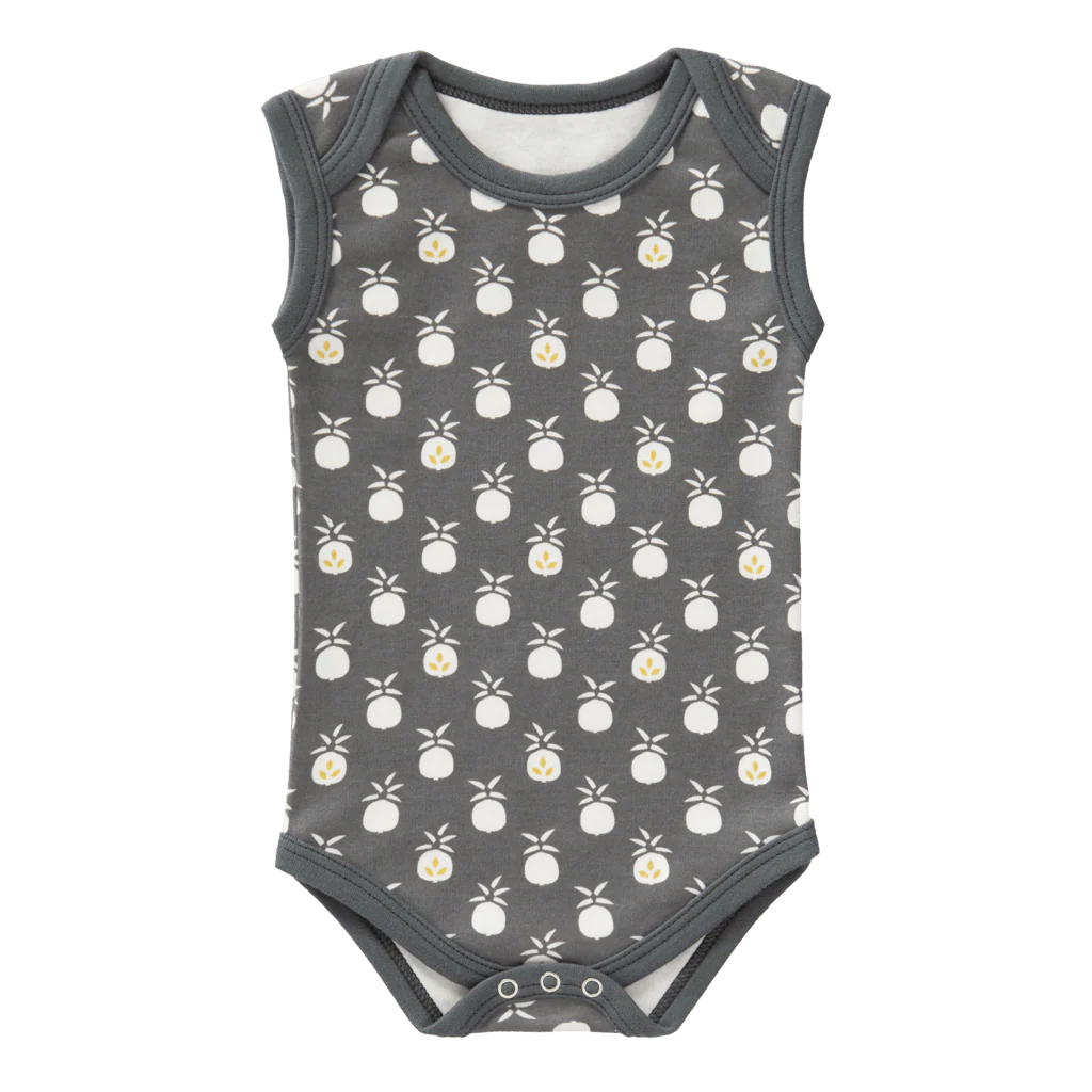 Fresk Romper Zonder Mouw Pineapple Antraciet
