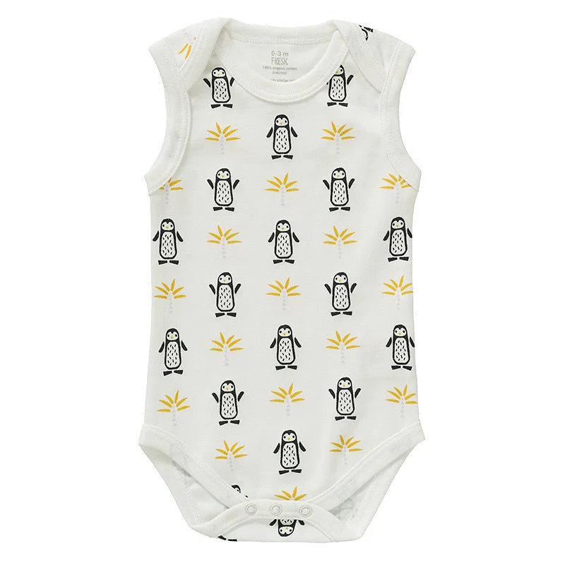 Fresk Romper Zonder Mouw Pinguin