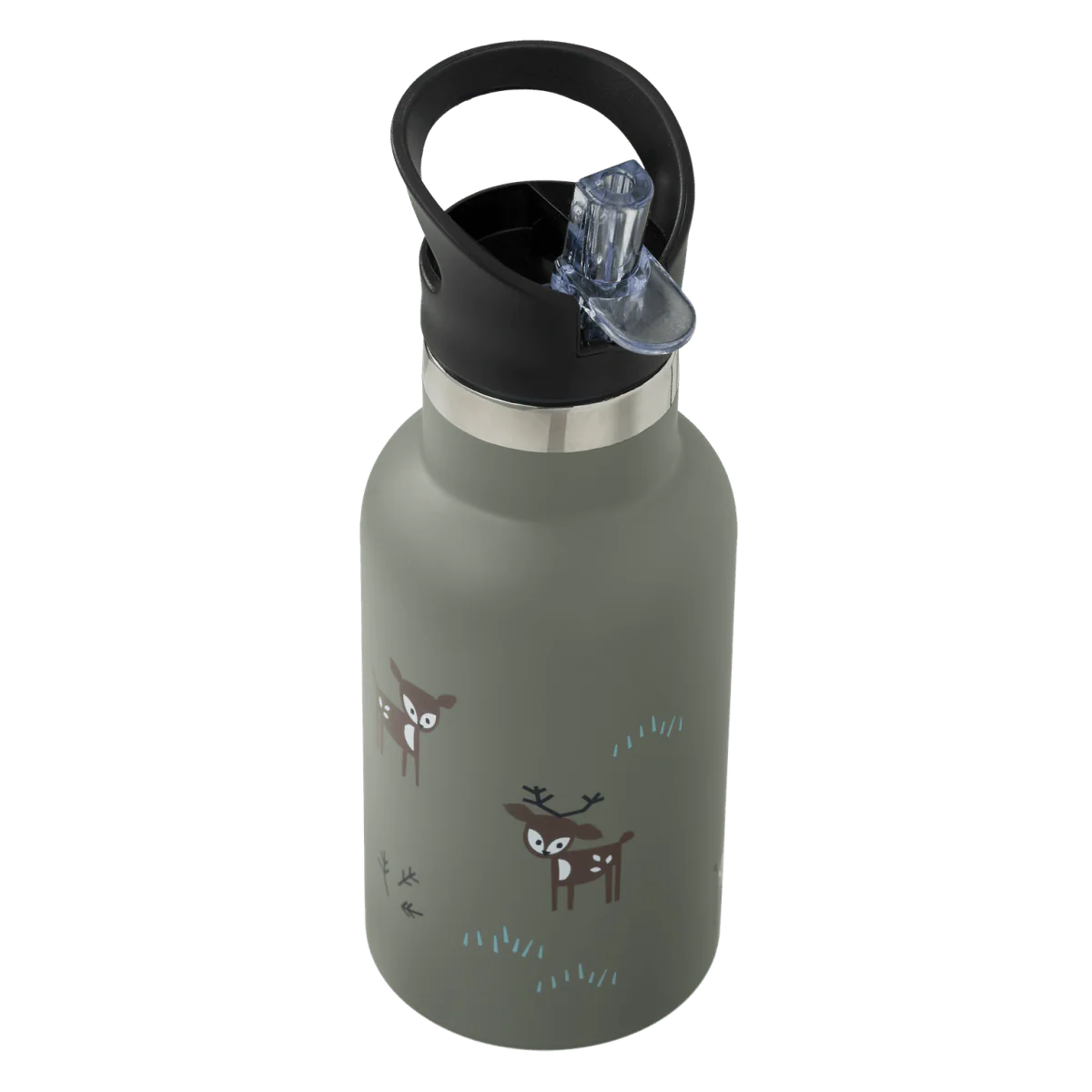 Fresk Thermosfles Deer Olive 350ml - Image 2