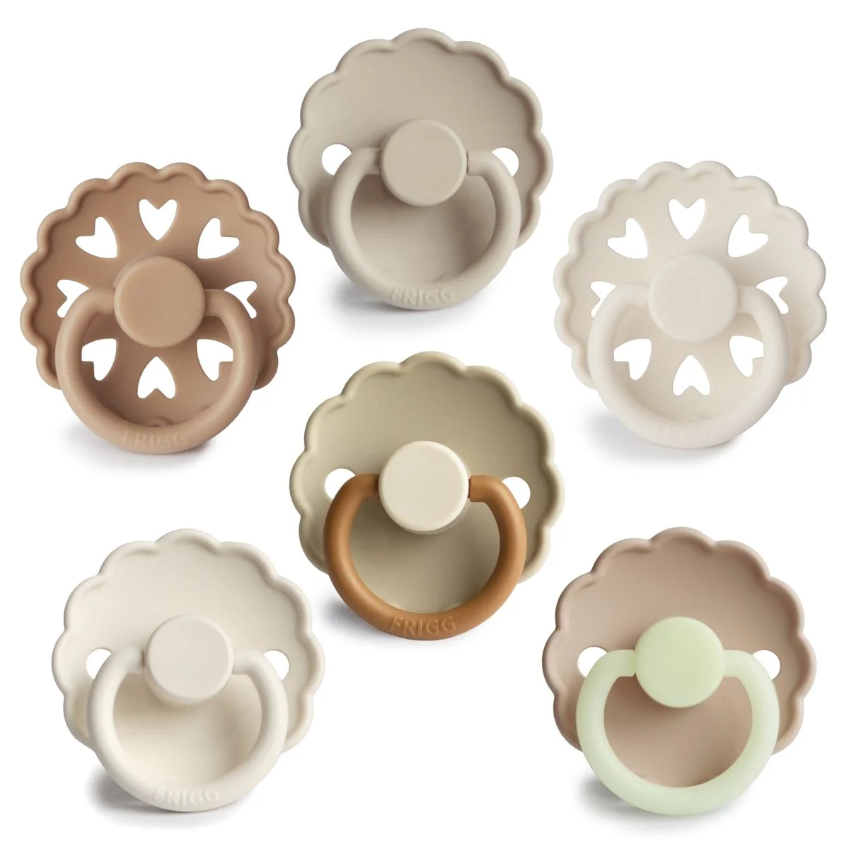 Frigg Speen Maat 1 Cinnamon Charm Silicone 6St - Image 3