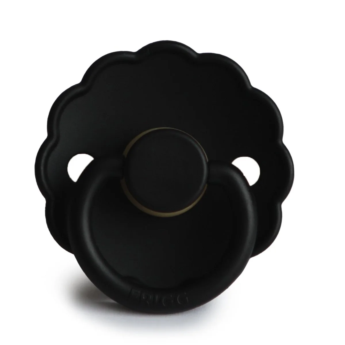 Frigg Speen Maat 1 Daisy Jet Black Silicone - Image 2
