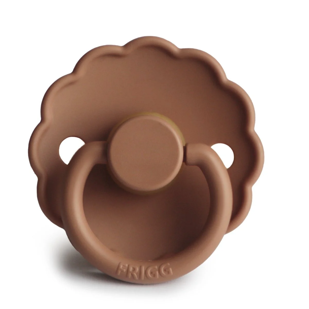 Frigg Speen Maat 1 Daisy Peach Bronze Silicone - Image 2