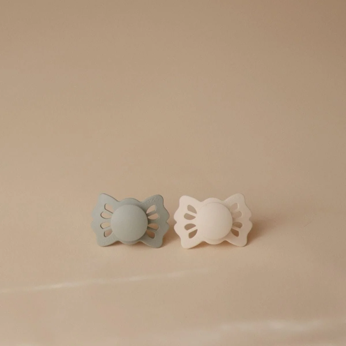 Frigg Speen Maat 1 Lucky Cream/Sage Silicone 2-Pack - Image 2