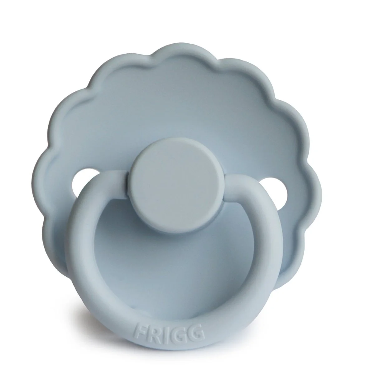 Frigg Speen Maat 2 Daisy Powder Blue Silicone - Image 2
