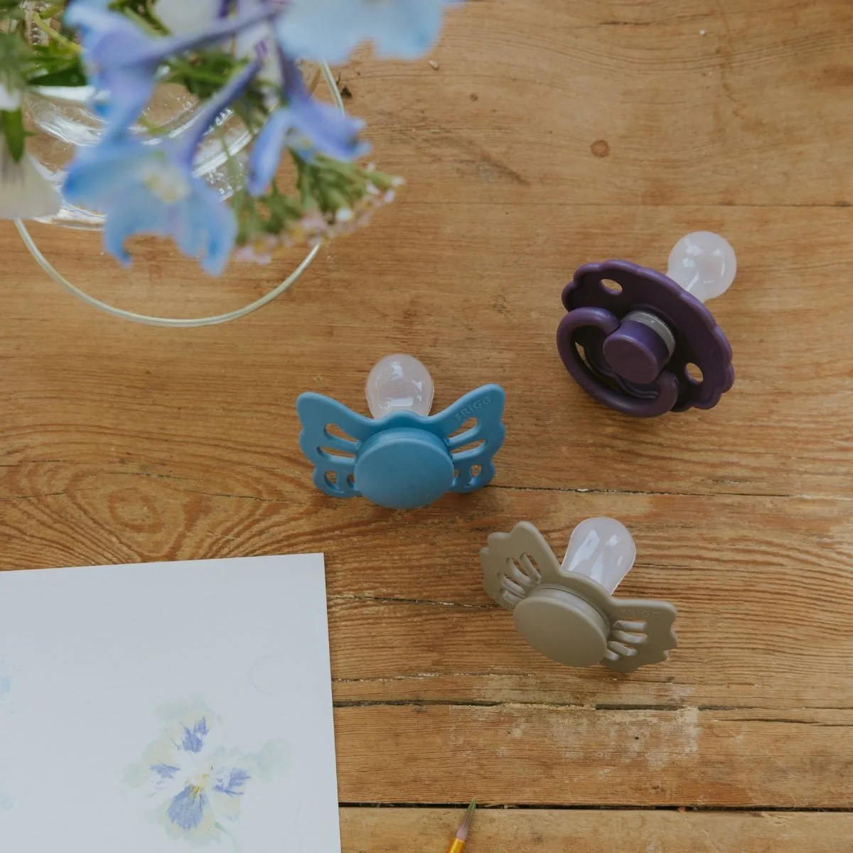 Frigg Speen Maat 2 Daisy Violet Dream Silicone - Image 4