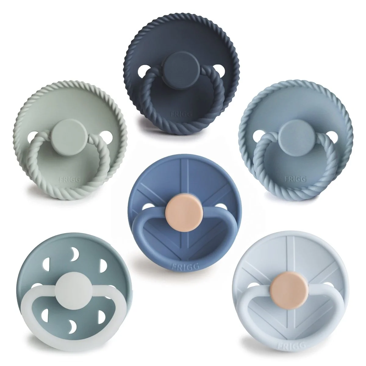 Frigg Speen Maat 2 Endless Sea Silicone 6St - Image 3
