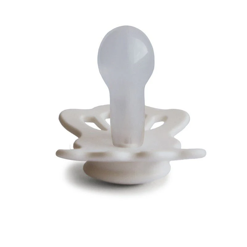 Frigg Speen Maat 2 Lucky Symmetrical Cream Silicone - Image 2