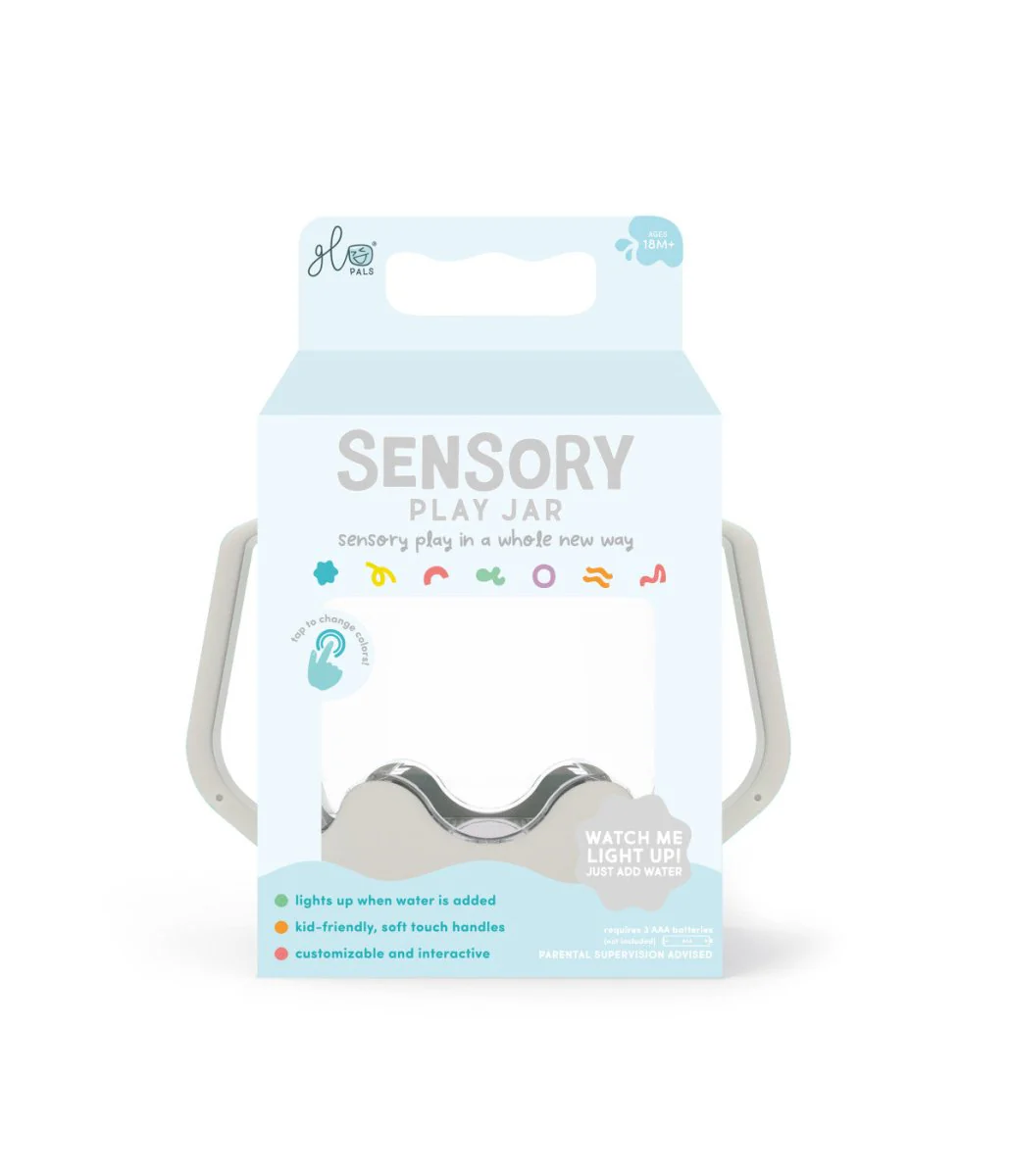 Glopals Bekertje Sensorisch met Licht Cloud Grey - Image 2