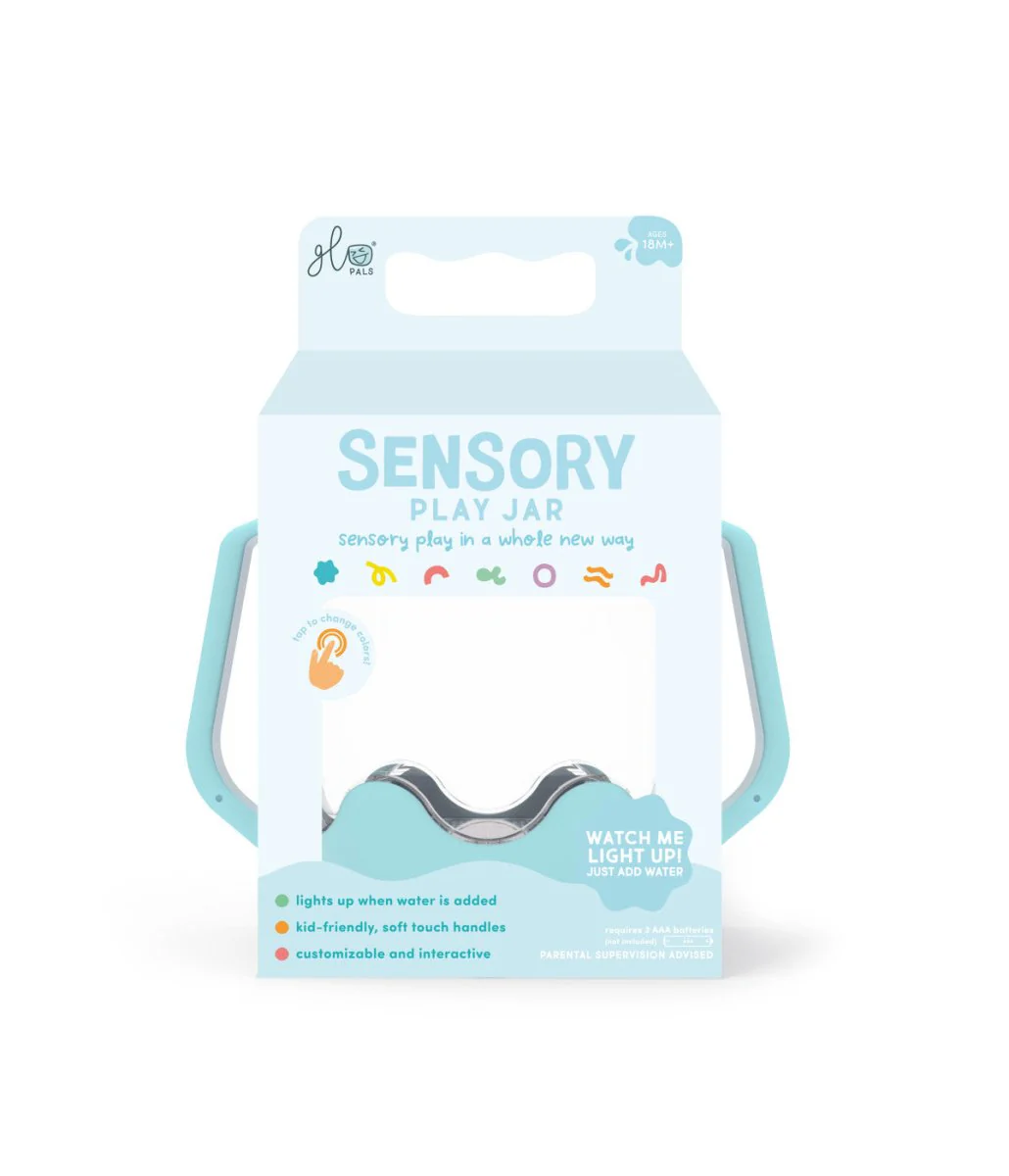 Glopals Bekertje Sensorisch met Licht Frosty Blue - Image 2