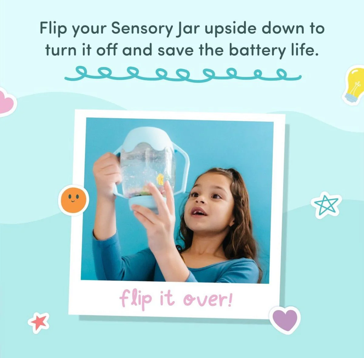 Glopals Bekertje Sensorisch met Licht Frosty Blue - Image 4