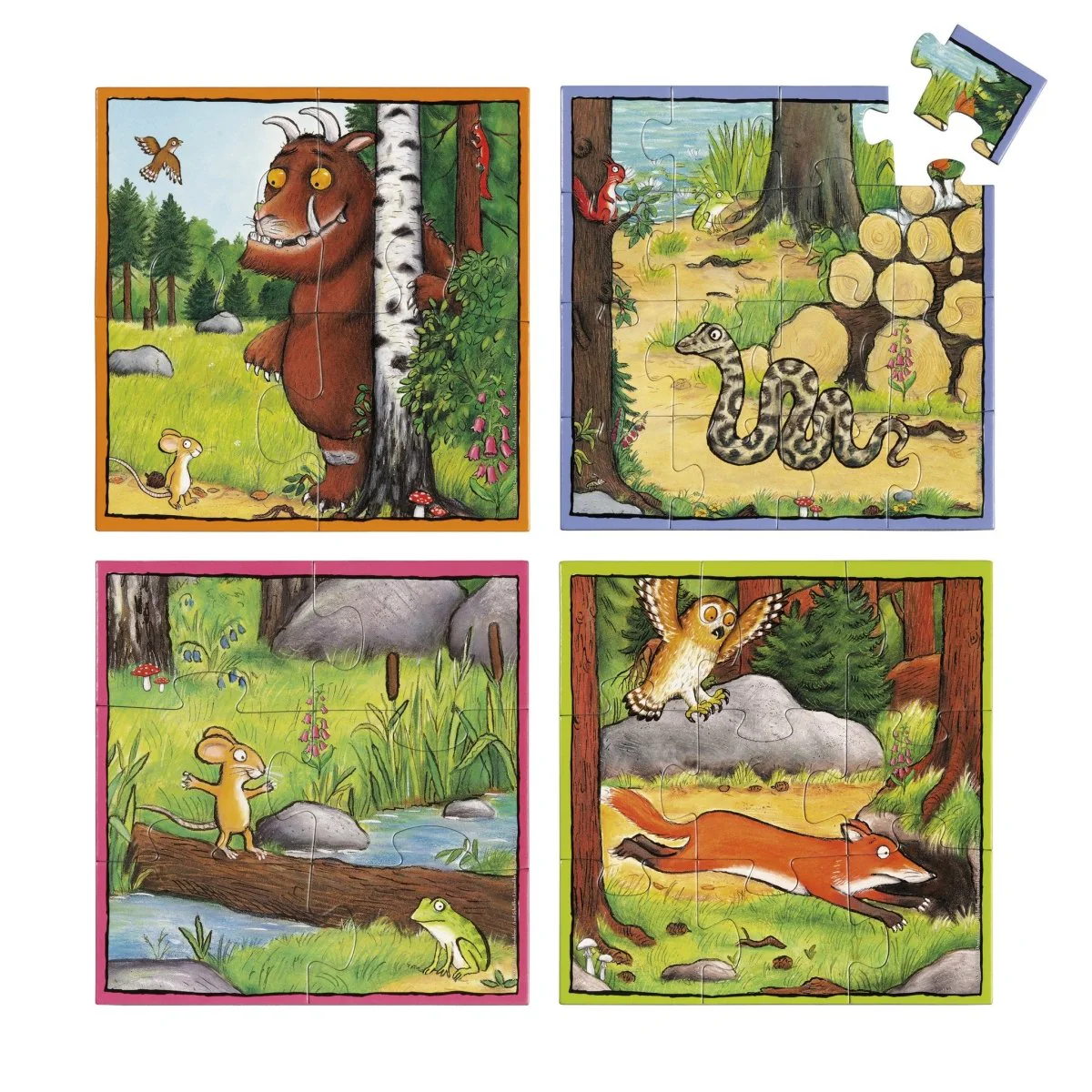 Gruffalo 4- In 1 Puzzel - Image 2