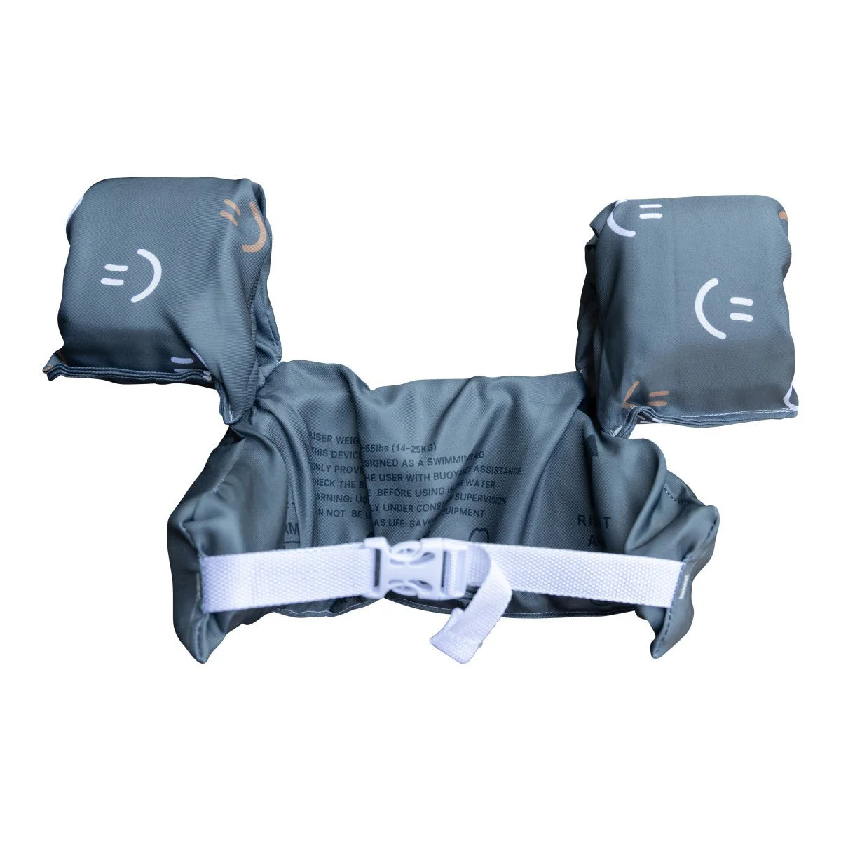 JeP Kids Zwemvest Smiley Grey - Image 2