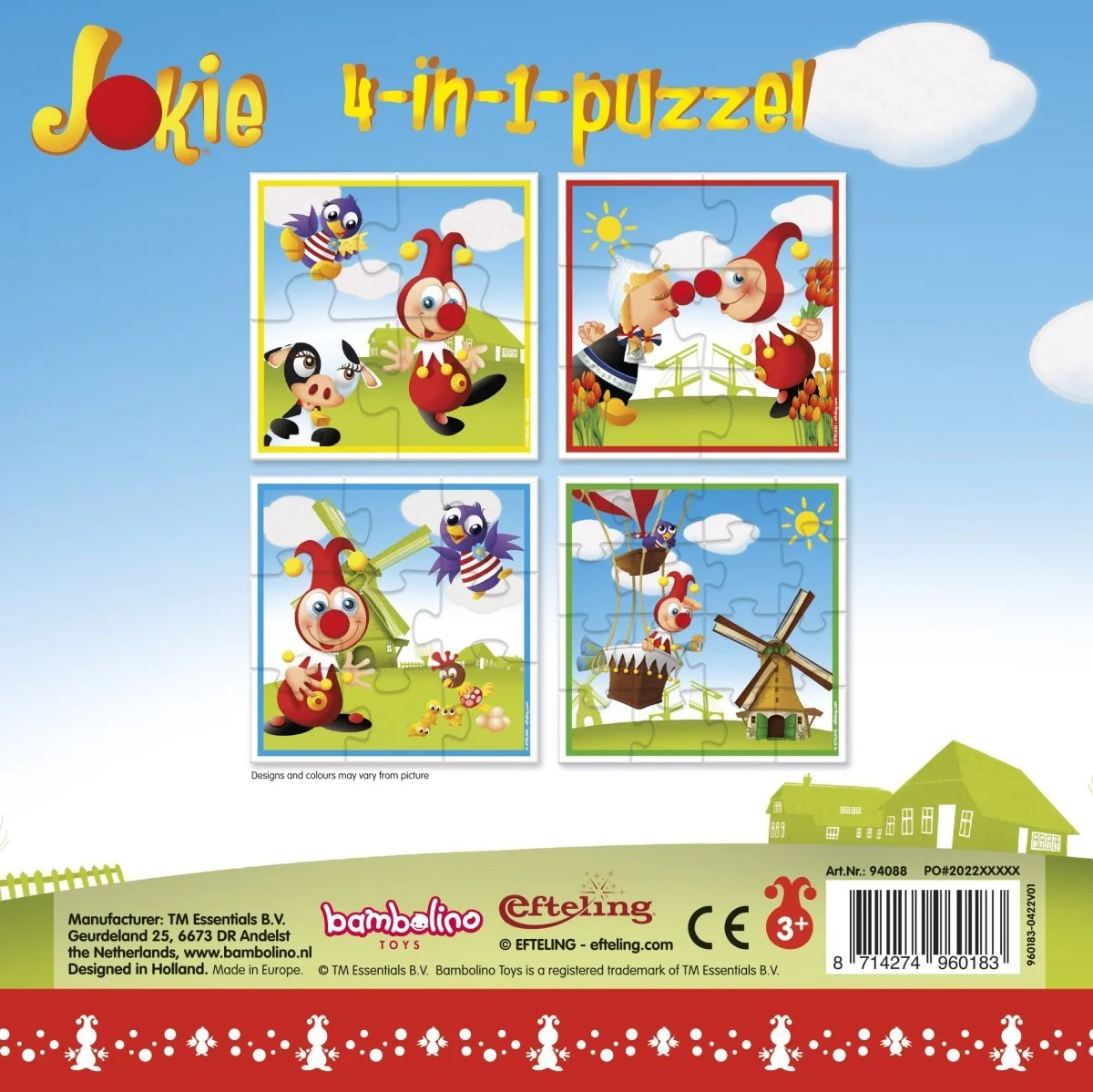 Jokie Puzzel 4st - Image 8