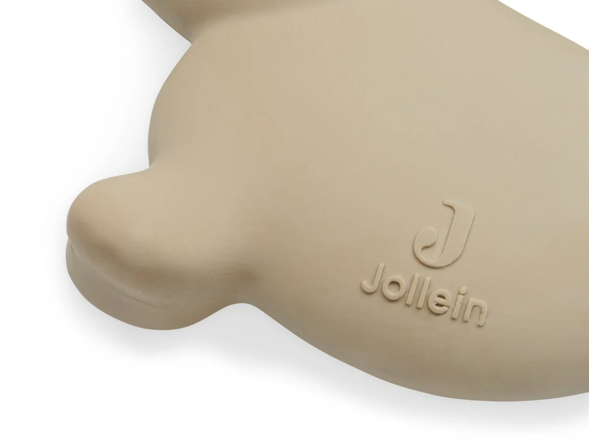 Jollein Bijtring Siliconen Bunny Nougat - Image 2