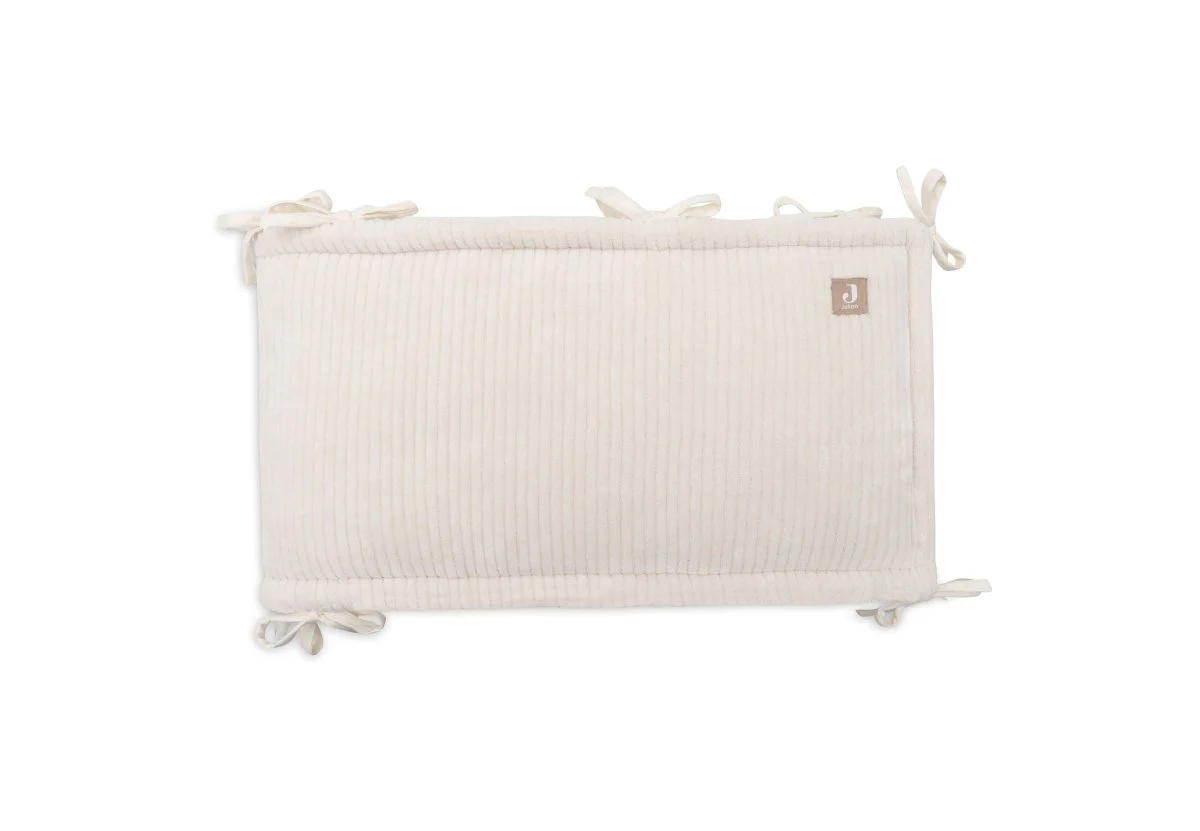 Jollein Boxbumper Cloudy Rib/ Oatmeal 180X30Cm