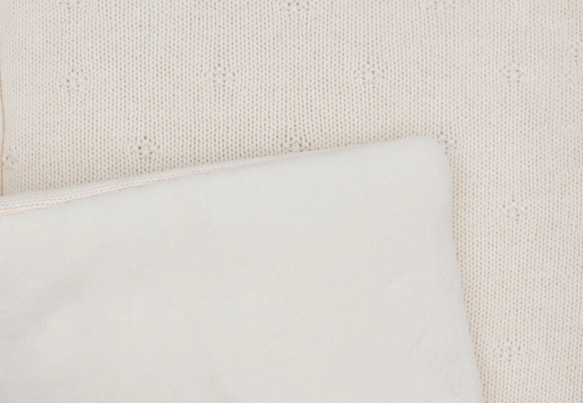 Jollein Boxkleed Cosy Knit Ivory 75 X 95 Cm - Image 3