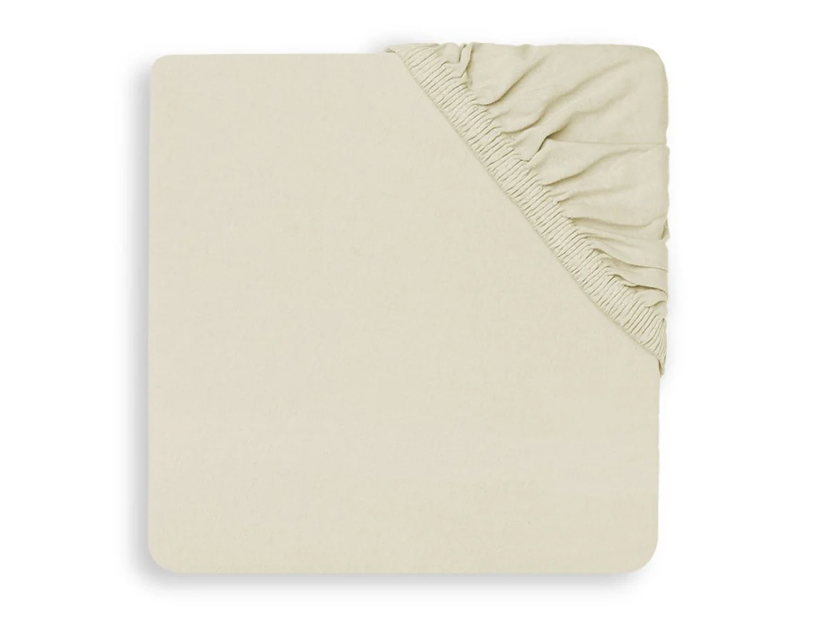 Jollein Hoeslaken Jersey Boxmatras Ivory 75x95cm - Image 3