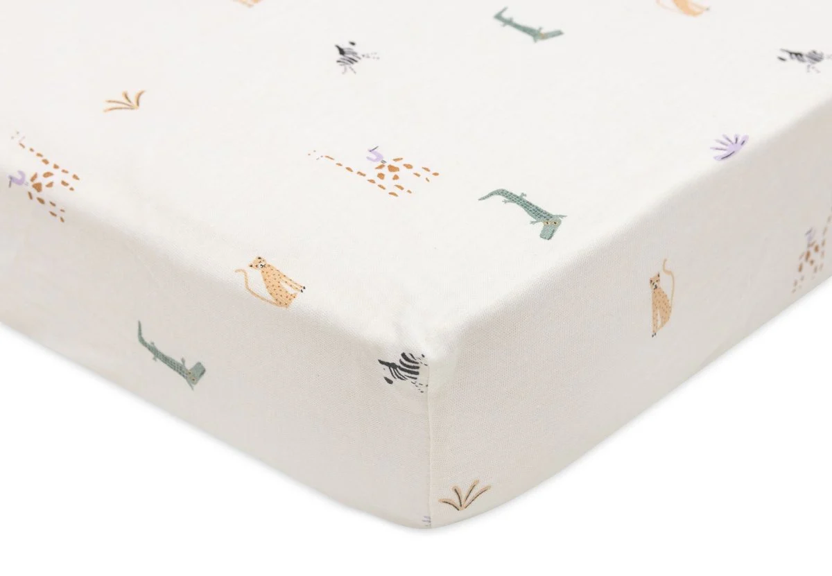 Jollein Hoeslaken Peuter Jersey Jungle Jambo 60 X 120 Cm - Image 2