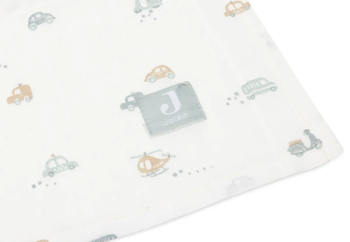 Jollein Hydrofiele Doek 115X115Cm - On The Go - 2 Stuks - Image 3