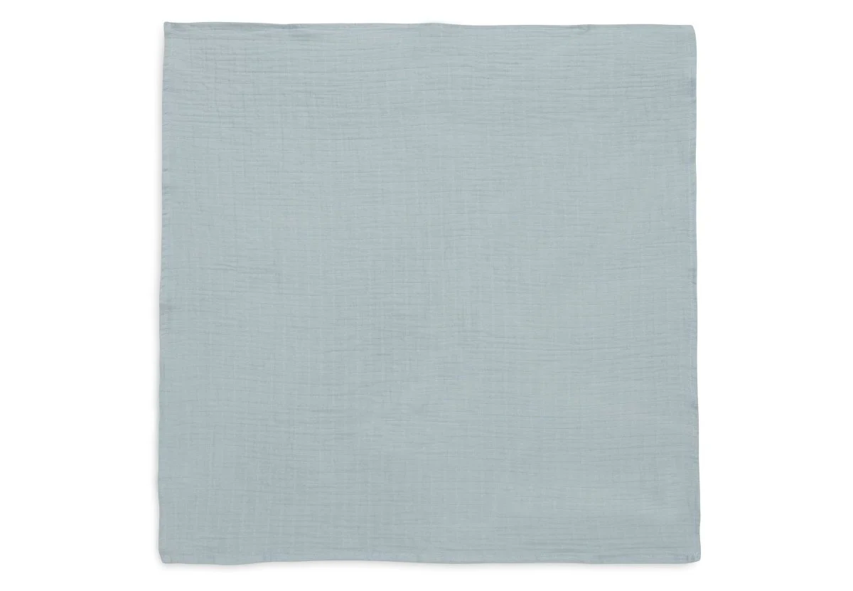 Jollein Hydrofiele Doek 70X70Cm - Sea Green/Ivory - 4 Stuks - Image 3