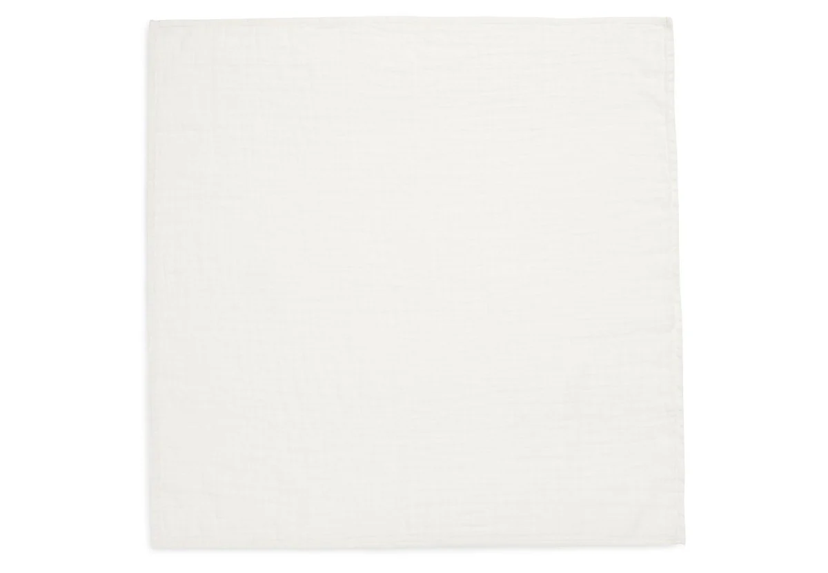 Jollein Hydrofiele Doek 70X70Cm - Sea Green/Ivory - 4 Stuks - Image 4