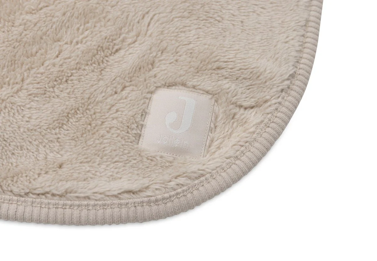 Jollein Ledikantdeken Basic Jersey/Sherpa - Warm Sand 100X150Cm - Image 2