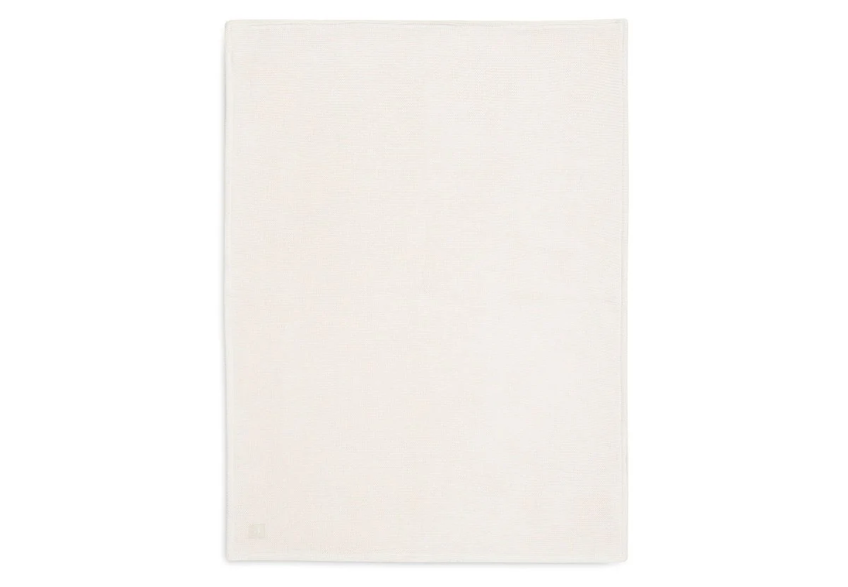 Jollein Ledikantdeken Basic Knit Ivory/Coral Fleece 100X150Cm - Image 6