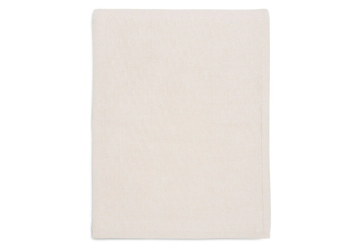 Jollein Ledikantdeken Grain Knit Oatmeal 100X150Cm