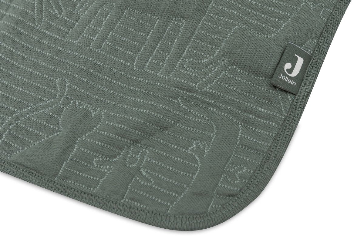 Jollein Ledikantdeken Jungle Jambo Ash Green/Laurel 100 X 150 Cm - Image 3