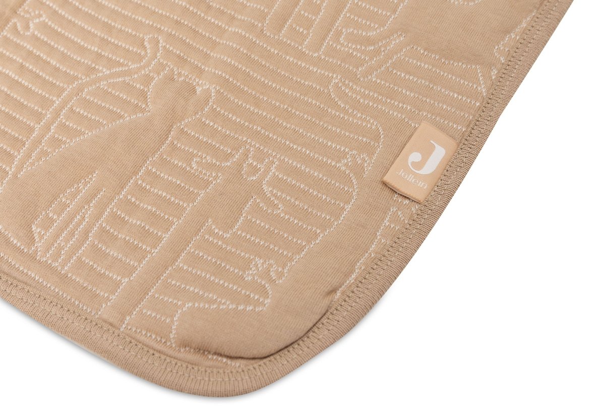 Jollein Ledikantdeken Jungle Jambo Biscuit/Oatmeal 100 X 150 Cm - Image 2