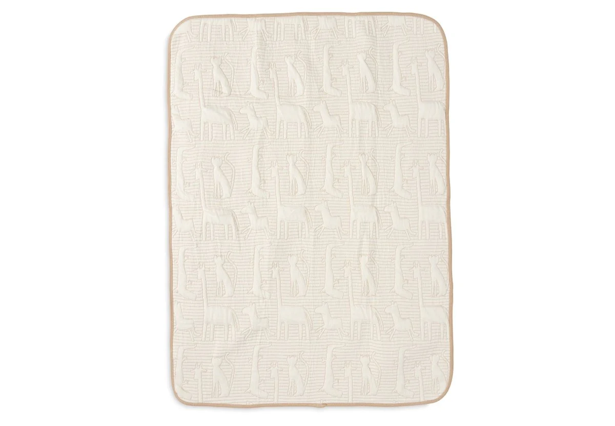 Jollein Ledikantdeken Jungle Jambo Biscuit/Oatmeal 100 X 150 Cm - Image 3