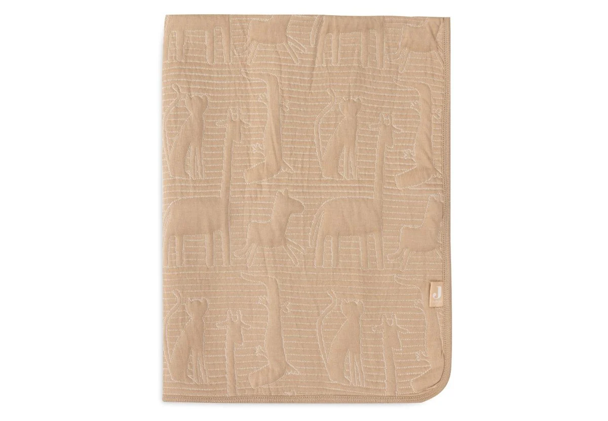 Jollein Ledikantdeken Jungle Jambo Biscuit/Oatmeal 100 X 150 Cm - Image 5