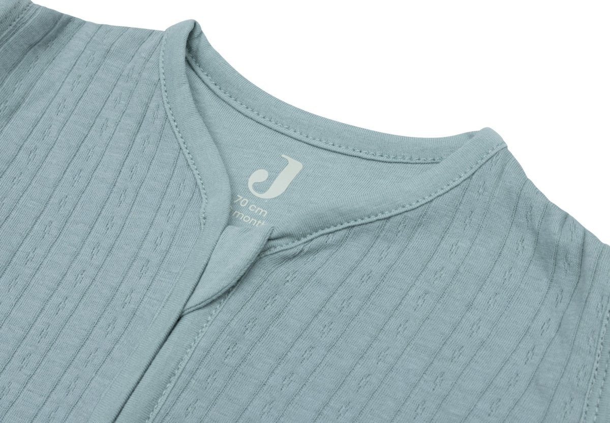 Jollein Slaapzak Baby Afritsbare Mouw Rond Ajour - Sea Green - Image 4