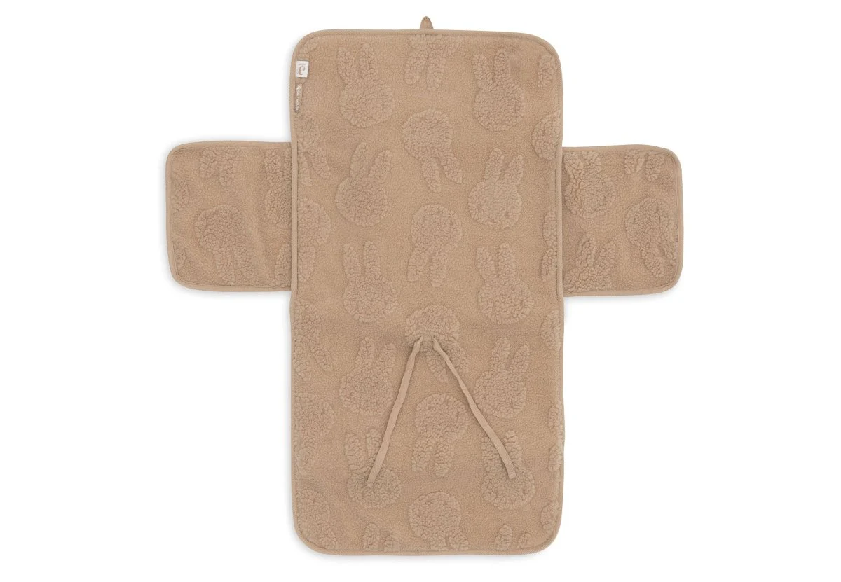 Jollein Verschoningsmat Miffy Jacquard Teddy/Biscuit - Image 4