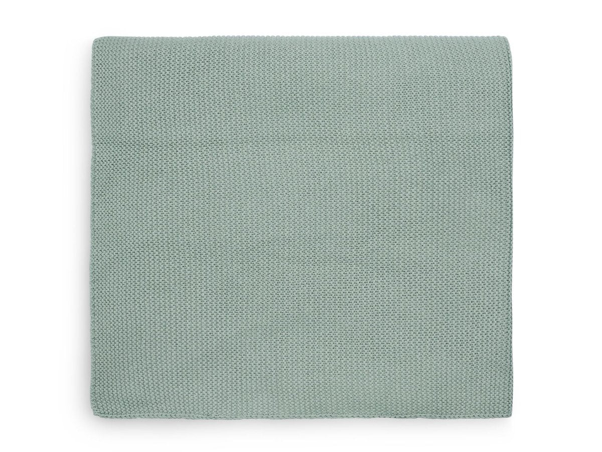 Jollein Wiegdeken Basic Knit Forest Green 75x100cm