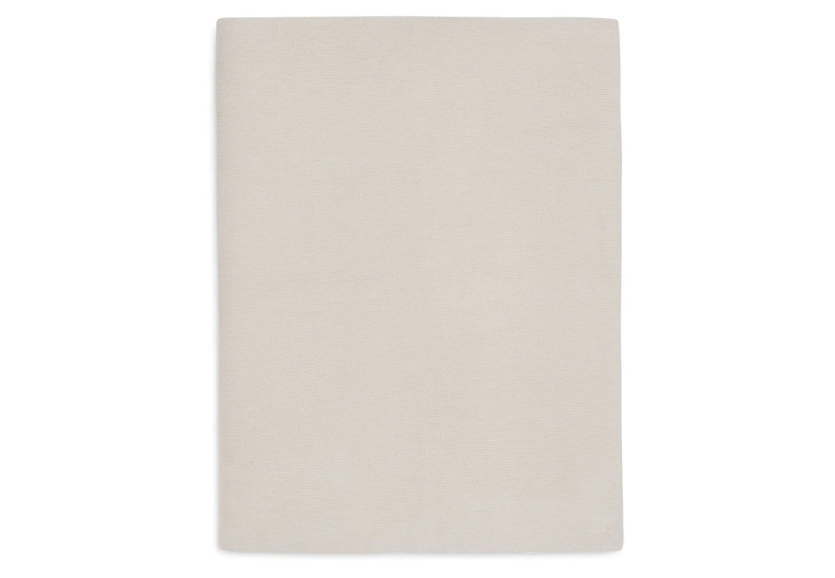 Jollein Wiegdeken Basic Knit/ Oatmeal 75X100Cm - Image 5