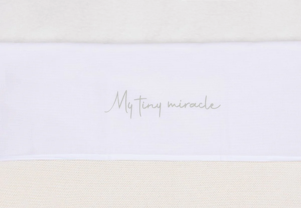 Jollein Wieglaken My Tiny Miracle Olive Green 75X100Cm - Image 3