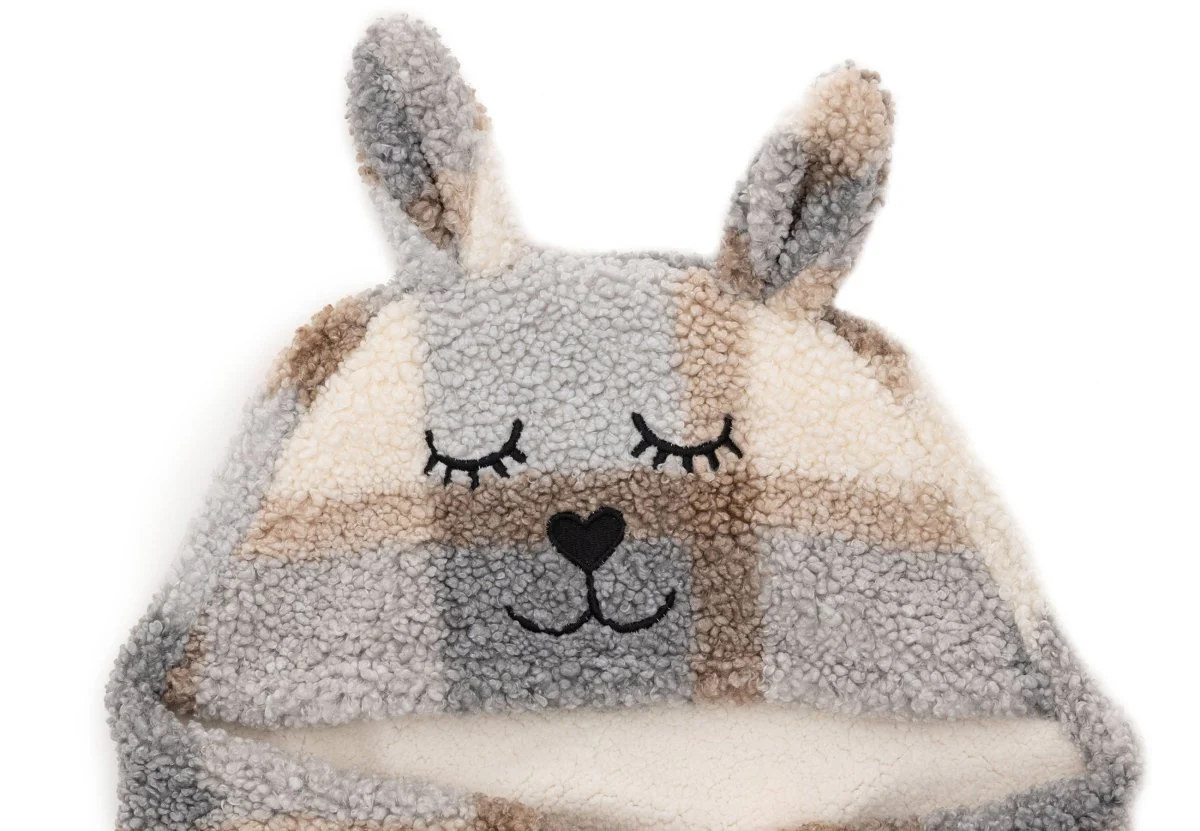 Jollein Wikkeldeken Baby Bunny Check Boucle - Image 4