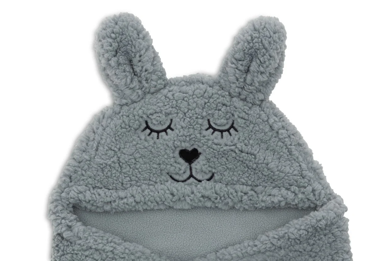 Jollein Wikkeldeken Baby Bunny Sea Green - Image 4