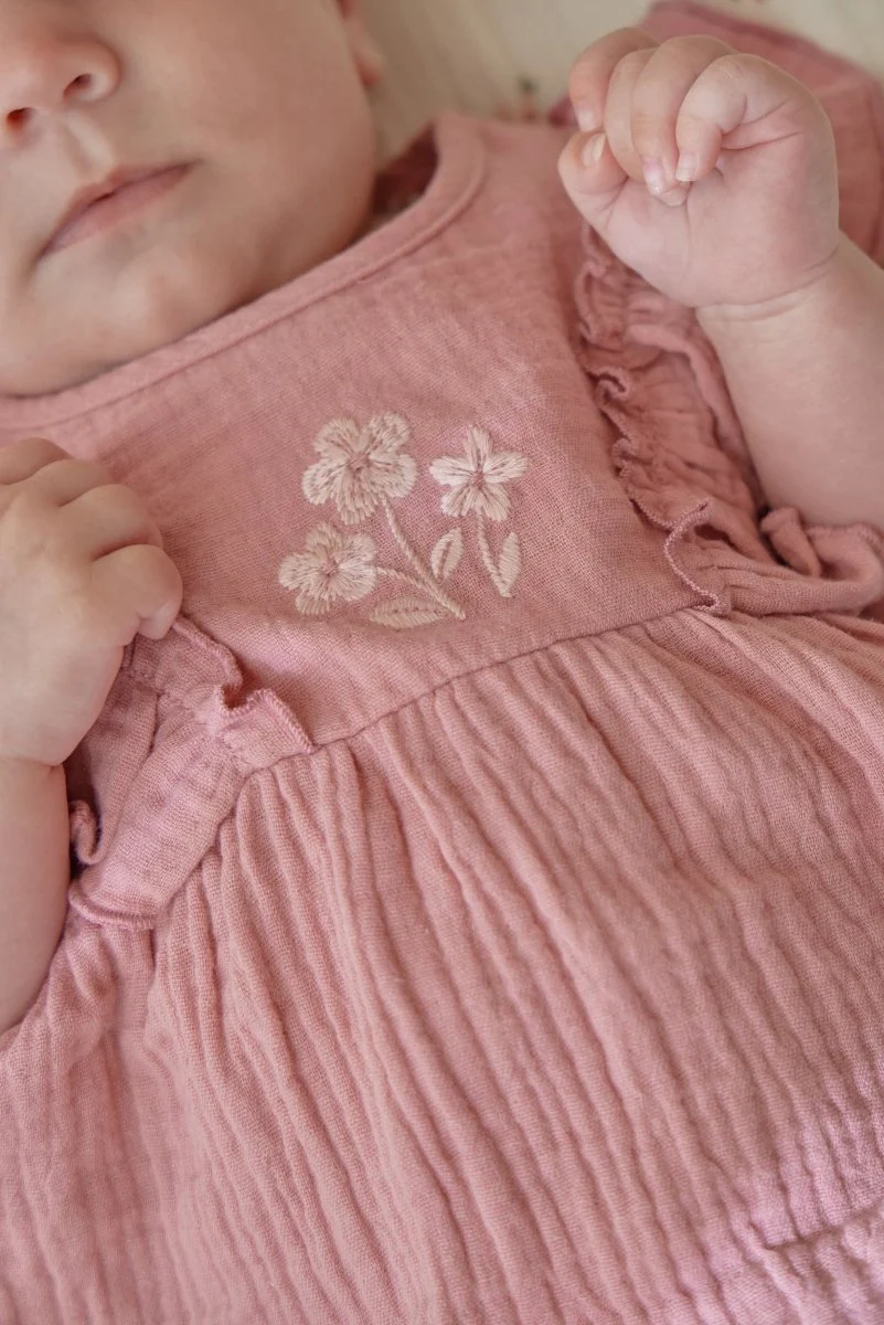 Jurk roze met broekje Pink Blush - Image 10
