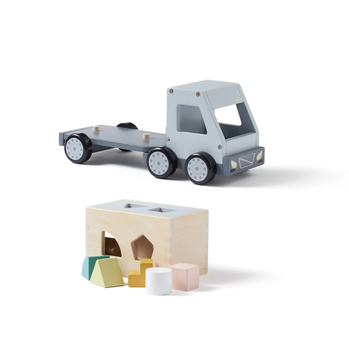 Kid's Concept Speelgoed Auto Vrachtwagen Met Vormpjes - Image 7