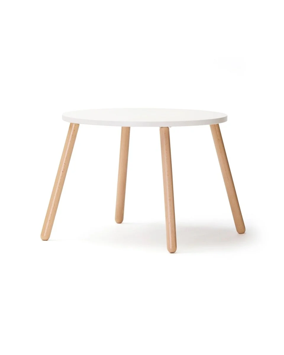 Kid's Concept Tafel Set met Krukken Wit - Image 2
