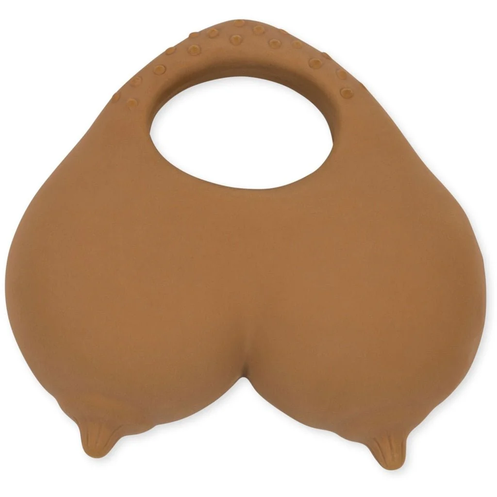 Konges Sløjd Bijtring Borsten Caramel 10cm