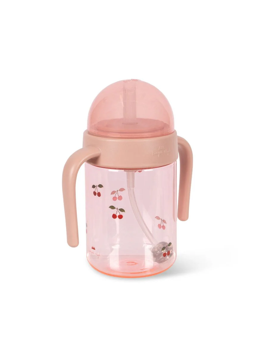Konges Slojd Drinkfles Met Handvat Cherry Blush - Image 2