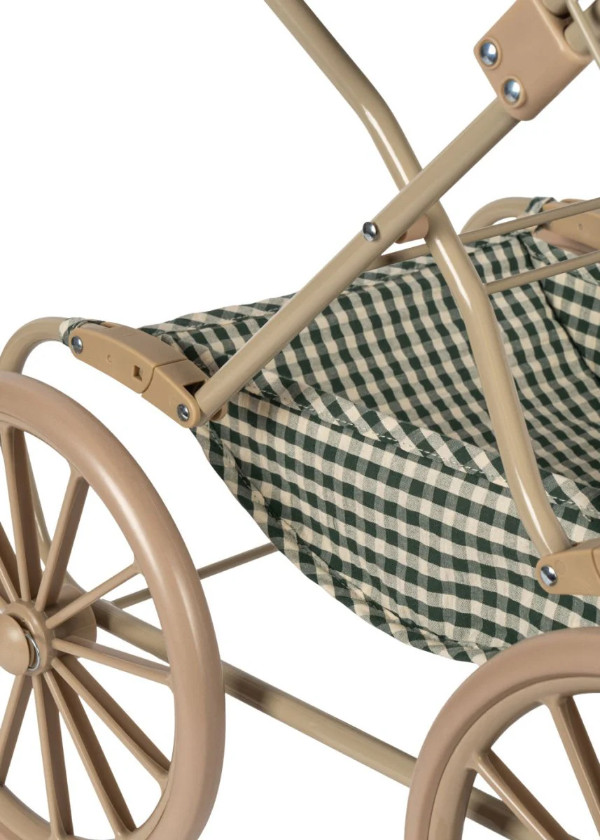 Konges Slojd Poppenwagen Smoke Pine Check - Image 5