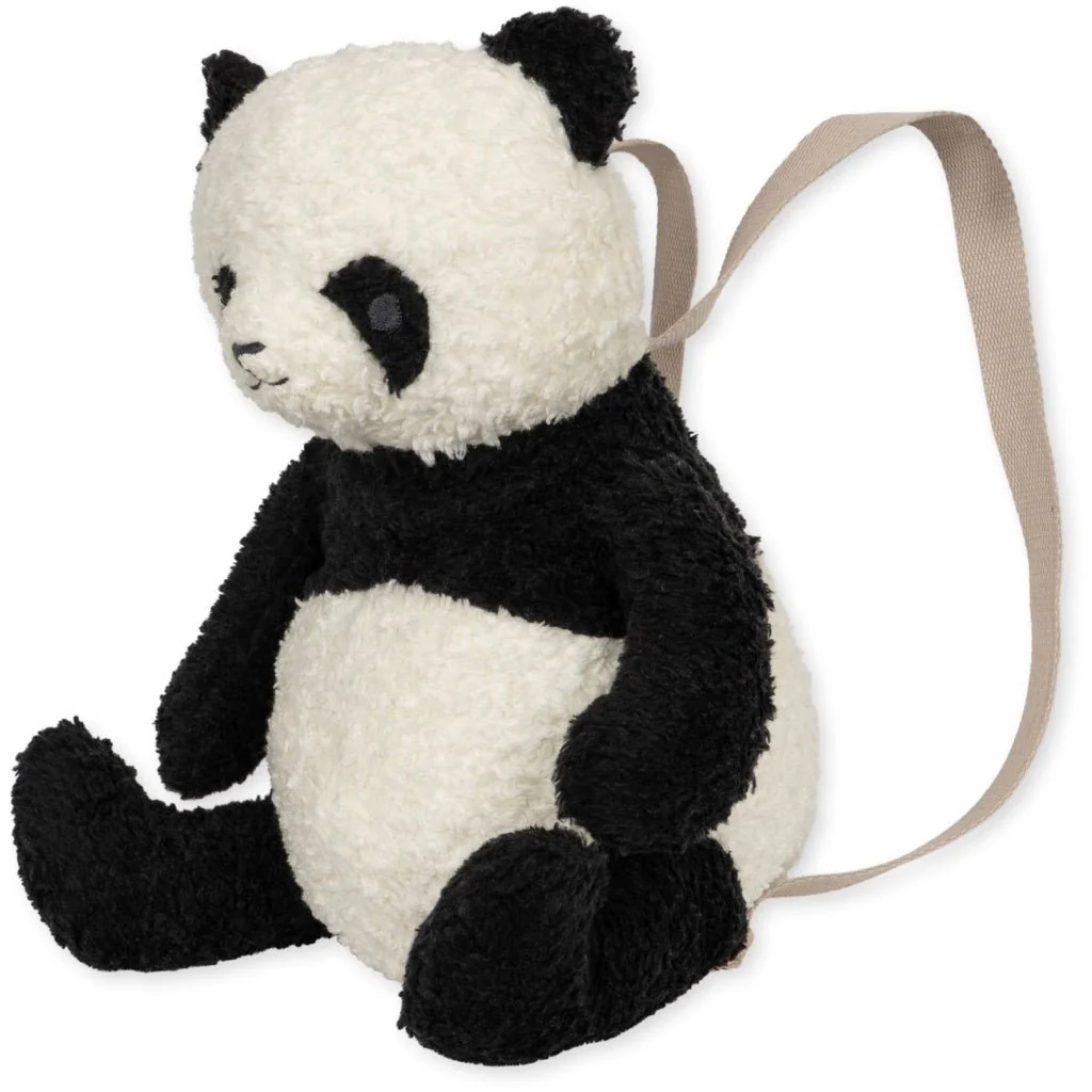 Konges Sløjd Rugzak Teddy Panda Off White