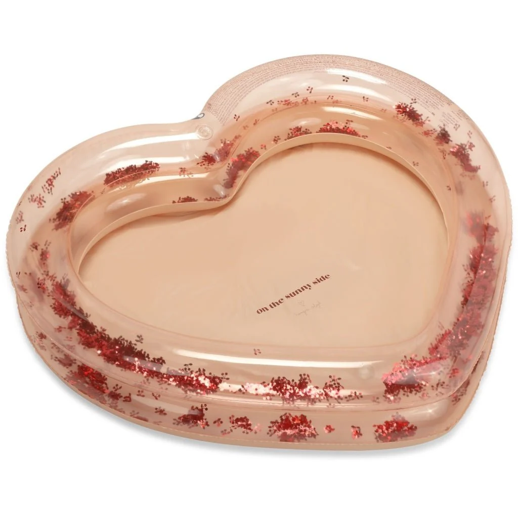 Konges Sløjd Zwembad Hart Blush Transparent