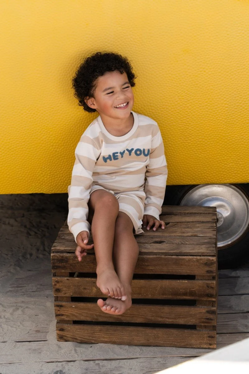 Korte broek Biscuit Stripe - Image 4